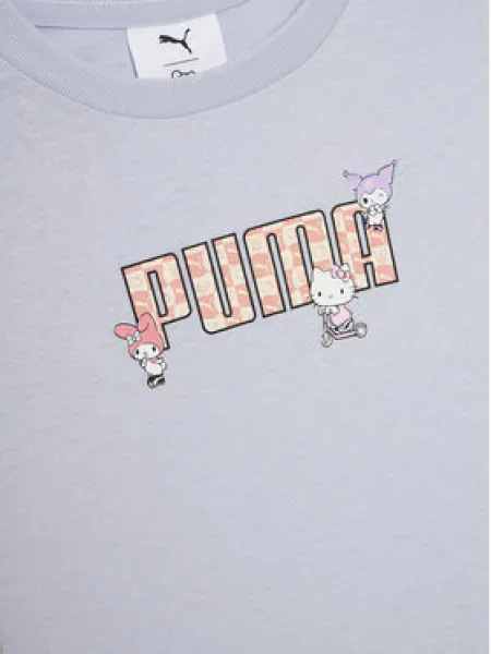 Puma Marškinėliai PUMA X Hello Kitty And Friends mėlyna