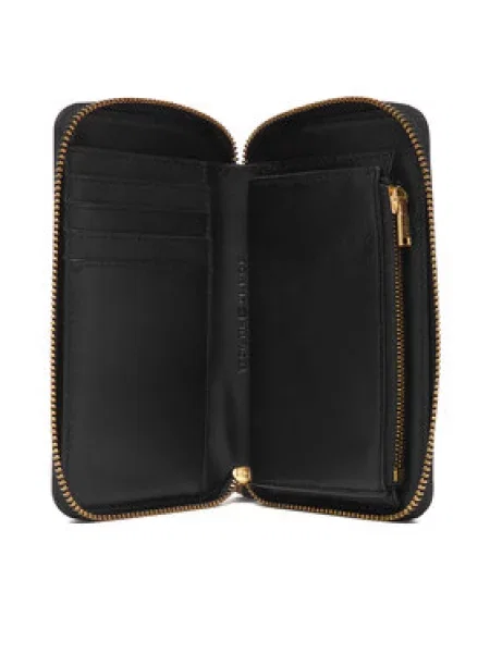 Tommy Hilfiger Pénztárca Th Leather Med Za Wallet fekete