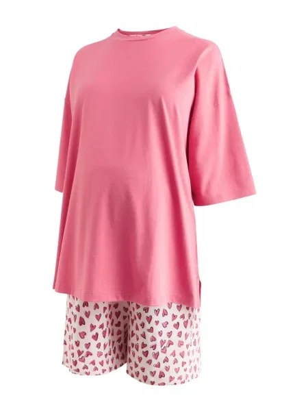 Next Pantaloni scurți roz / roz deschis / negru / murdar alb