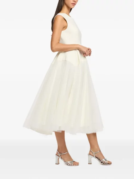 Rochie Cinq A Sept cu funde din tul