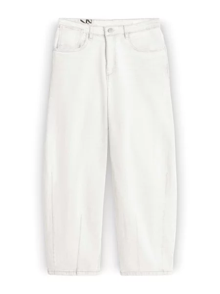 OPUS Jeans Lissie Bold denim alb