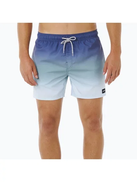 Мъжки плажни шорти Rip Curl Offset Fade Volley light navy синьо