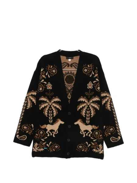 Cardigan Alanui tricotate negru