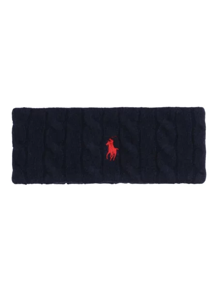 Czapka Polo Ralph Lauren z kaszmiru niebieska
