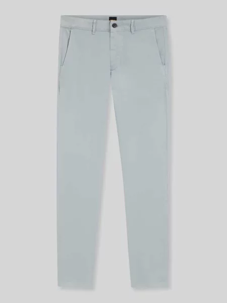 Chinosy o kroju slim fit z mieszanki bawełny model CHINO SLIM' Boss Orange