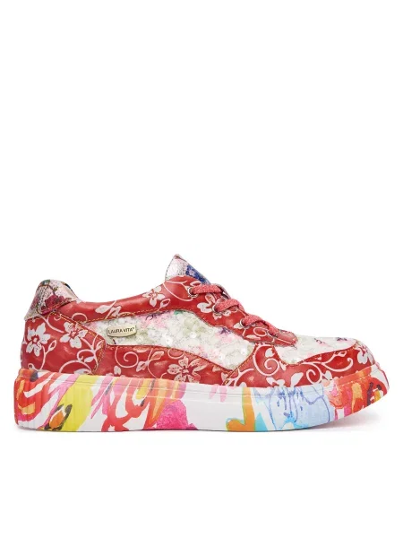 Sneakersy Laura Vita Soleno 03 červená