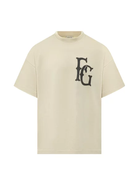 Koszulka Fear Of God beżowa