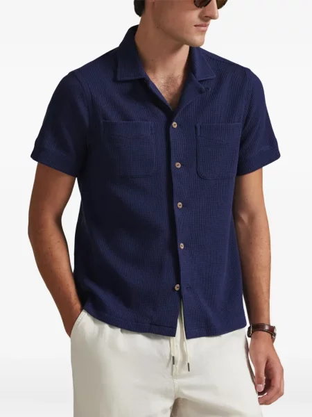 Ριγέ δερμάτινος κάλτσες Polo Ralph Lauren με κορδόνι μαύρο