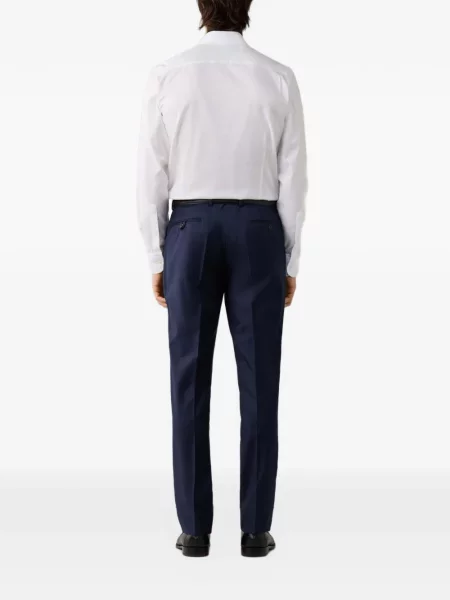 Vilnonės kelnės Hackett London mėlyna