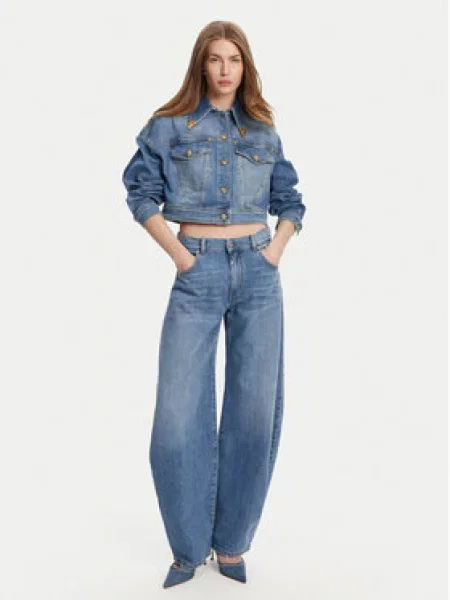 Versace Jeans Couture Jeansová bunda modrá