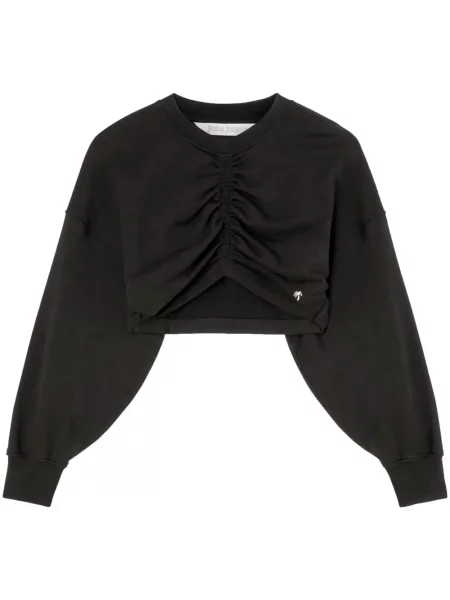 Bluza Palm Angels o krotszym kroju czarna