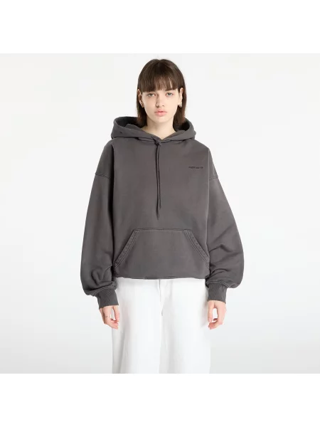Суитшърт Carhartt WIP Hooded Benton Sweat UNISEX Graphite Garment Dyed S