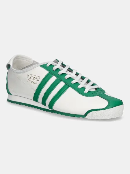 Δερμάτινα αθλητικά παπούτσια adidas Originals Italia Made in Italy πράσινο
