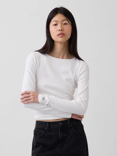 Tricou Gap cu legături negru