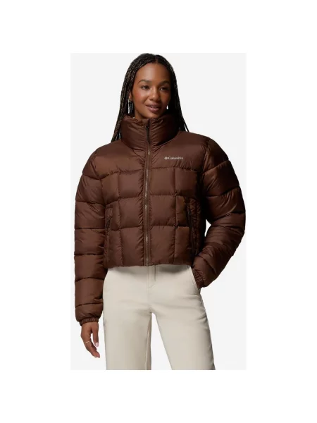 Kurtka Columbia Puffect III Cropped XS brązowy