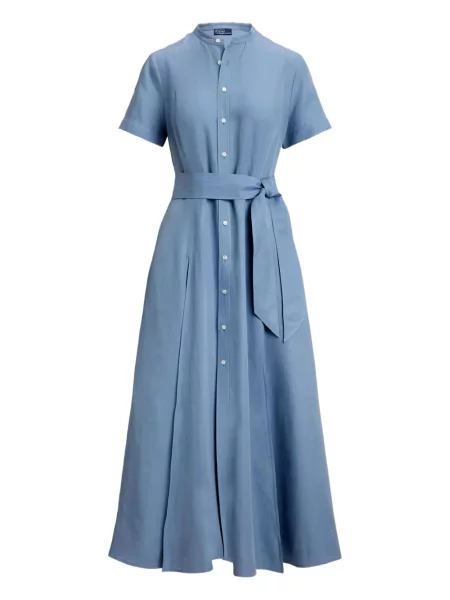 Căciulă Polo Ralph Lauren cu broderie tricotate de costum albastru