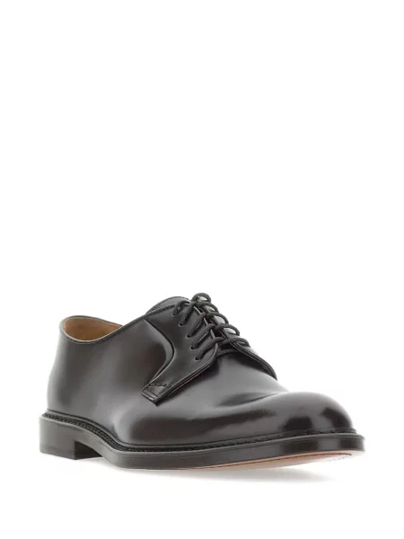 Pantofi derby Doucal's din piele maro