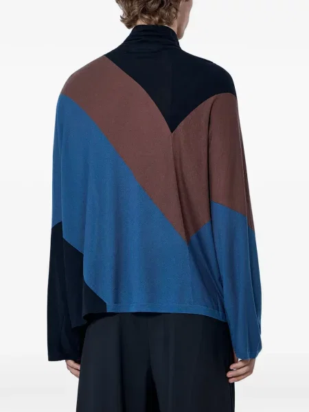 Pulover Kiko Kostadinov asimetric negru