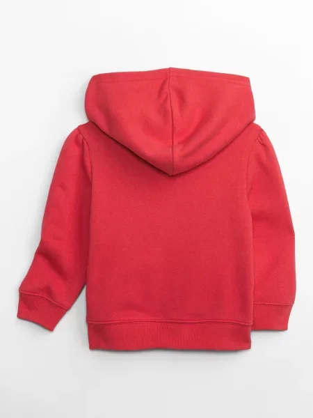 Bluza z kapturem Gap czerwona