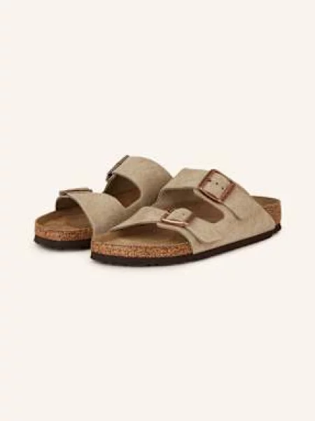 Birkenstock Klapki Arizona beige beżowe