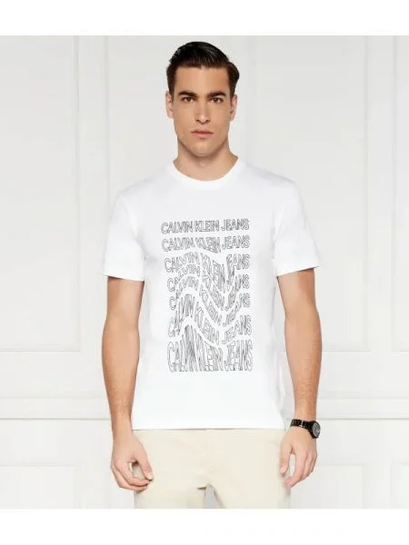 Calvin Klein Jeans Póló fehér