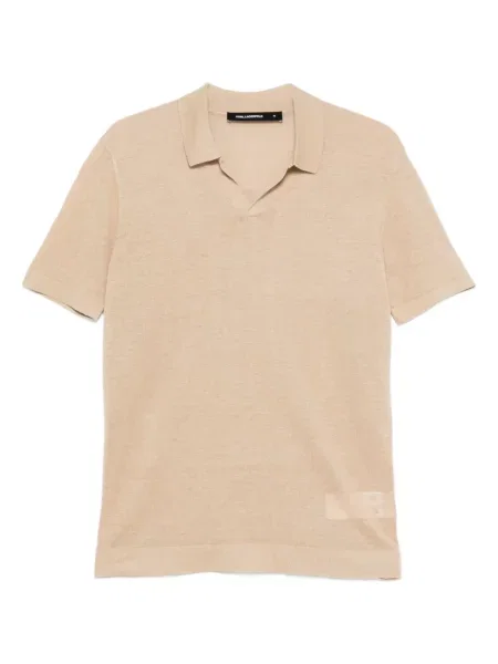 Gulerat tricou polo Karl Lagerfeld