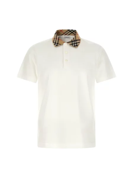 Koszulka polo Burberry biała