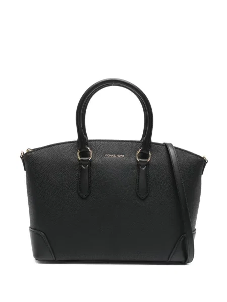 Geanta de piele Michael Michael Kors negru