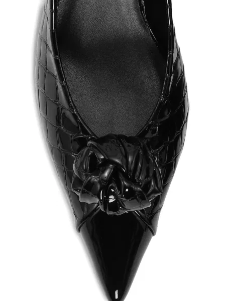 Pantofi cu toc Rotate Birger Christensen slingback negru