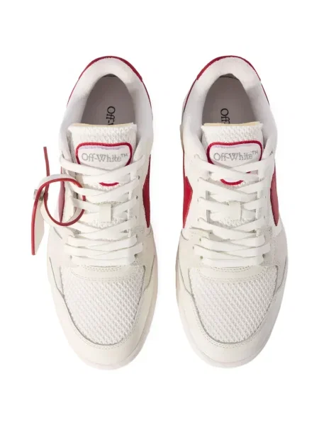 Sneakerși Off-white business alb