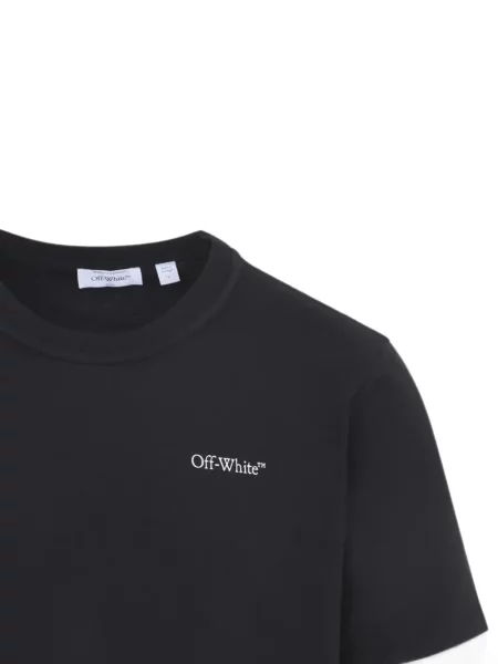 Tricou Off-white cu imagine alb