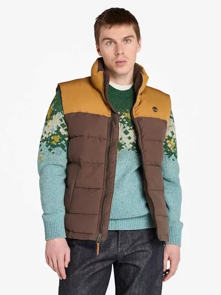 Жилет з утеплювачем Timberland коричневий