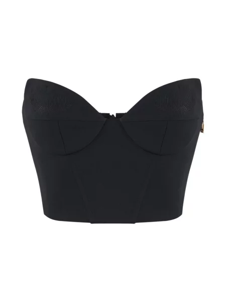 Top Elisabetta Franchi czarny