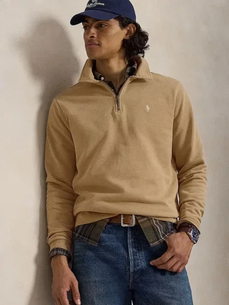 Polo Ralph Lauren pulover pentru bărbați din maro