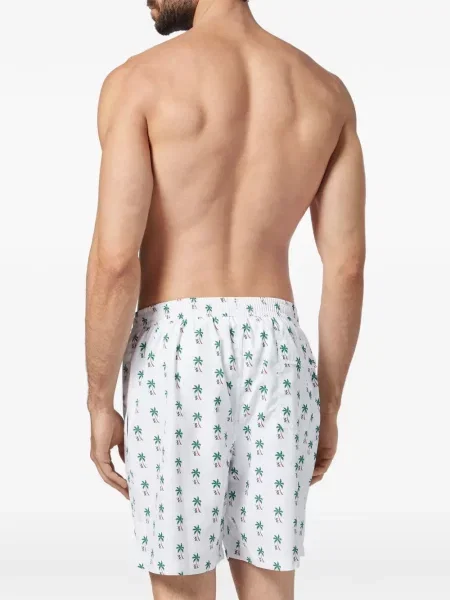 Slip de baie Billionaire cu imagine alb