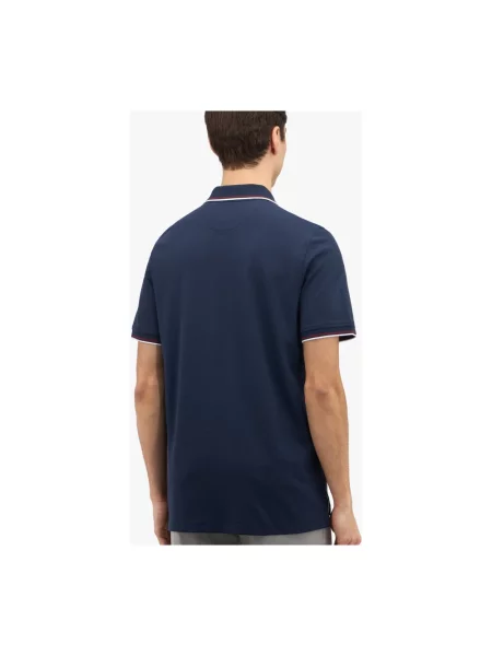 Koszulka polo Brooks Brothers polarowa niebieska