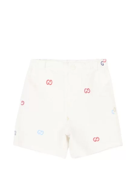 Szorty dziecięce Gucci białe