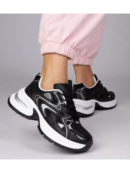 Sneakersy Marka Niezdefiniowana czarne