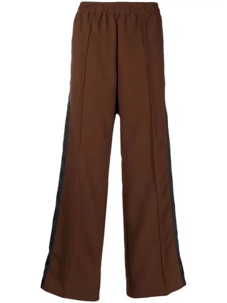 Pantaloni Toga Virilis cu dungi maro