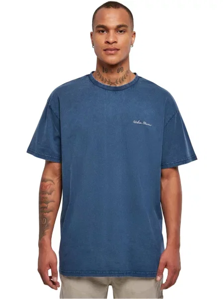 Urban Classics Tricou albastru alb
