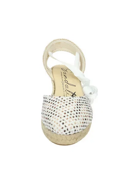 Espadrile Sandali bijela
