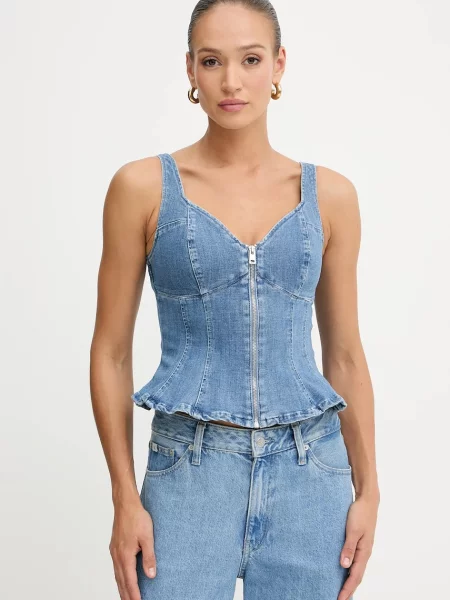 Блуза Guess синьо