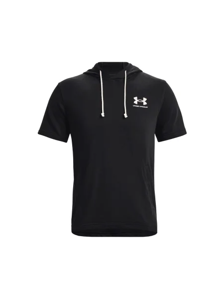 Tricou Under Armour din material terry negru