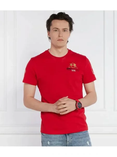 La Martina Tricou roșu