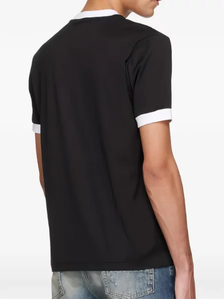 Tricou Amiri cu imagine negru