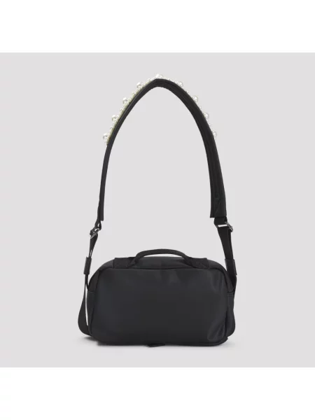 Torebka Simone Rocha z kokardką czarna