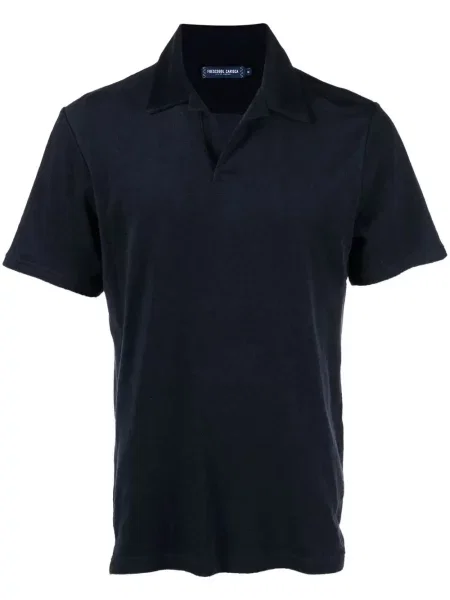 Tricou polo Frescobol Carioca din material terry albastru