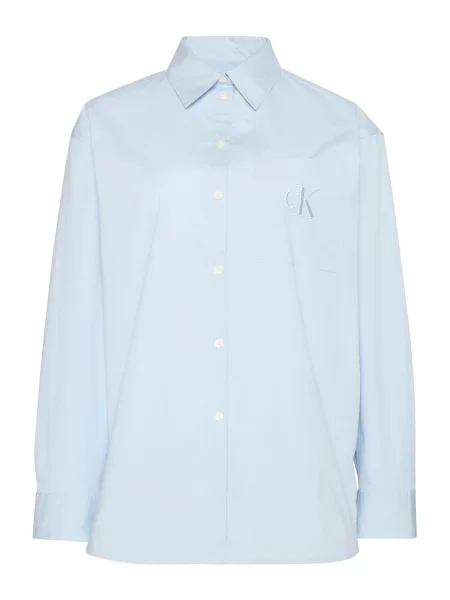 Calvin Klein Jeans Bluză deschis albastru