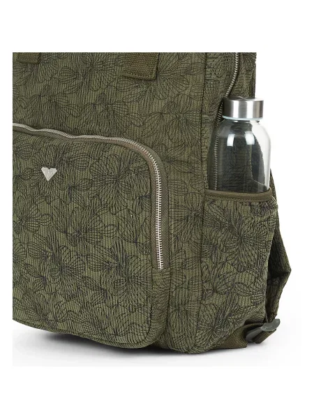 Rucsac Roxy cu imagine verde