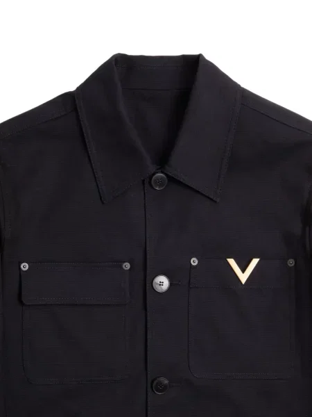 Geacă cămașă Valentino Garavani negru